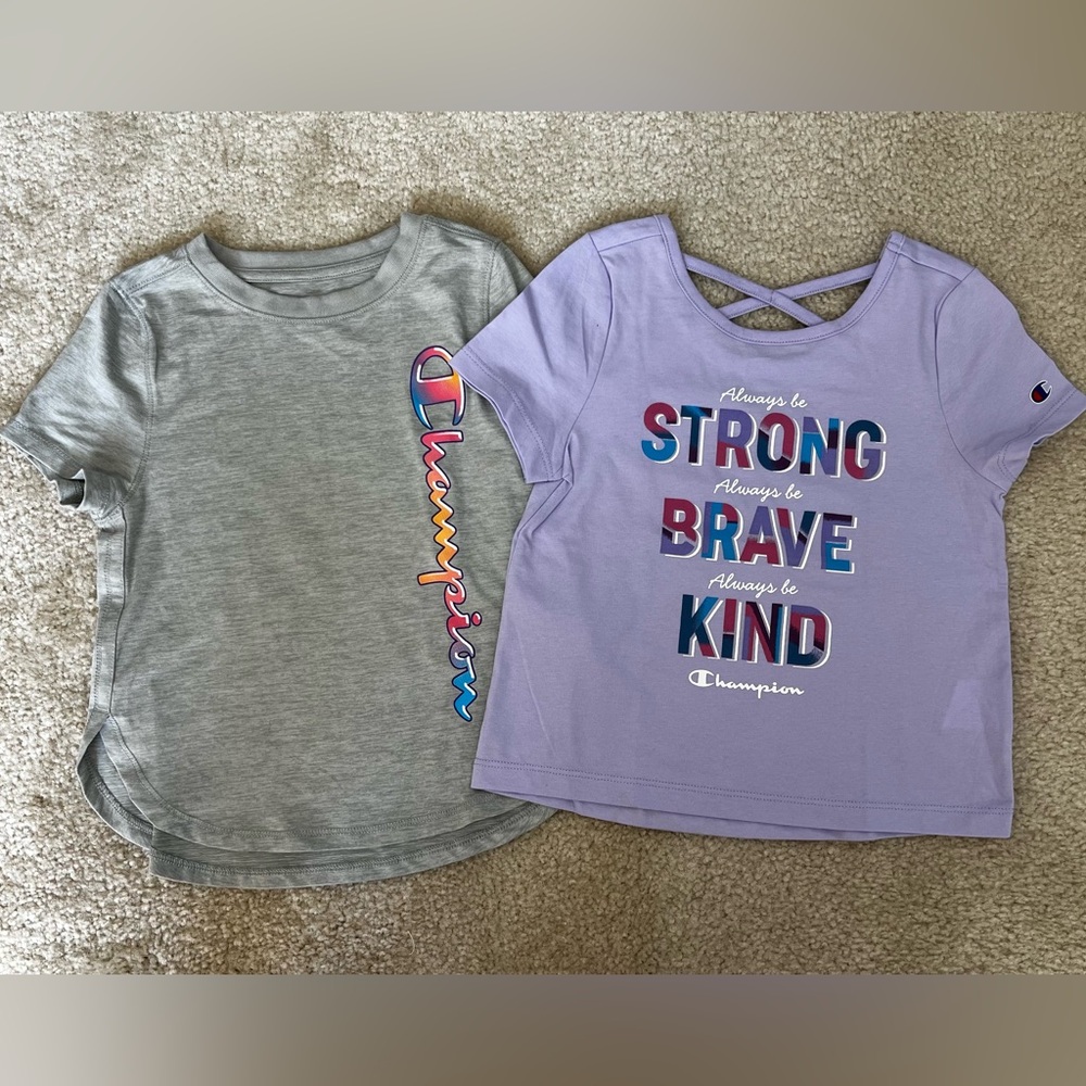 Champion tees girls